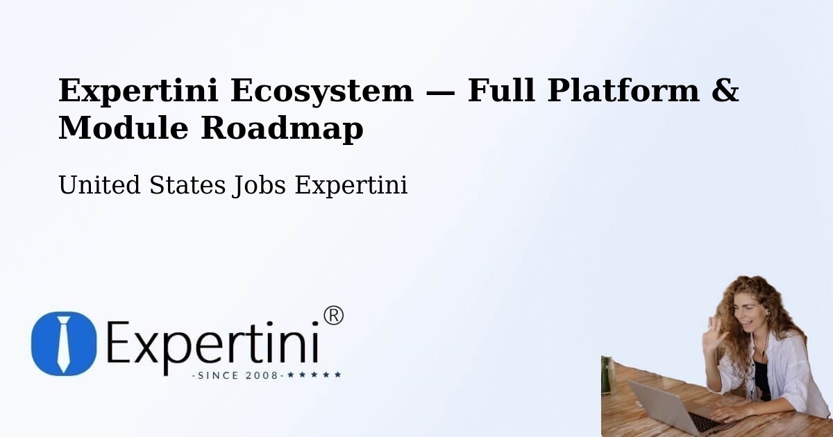 Expertini Ecosystem — Full Platform & Module Roadmap – Brookline